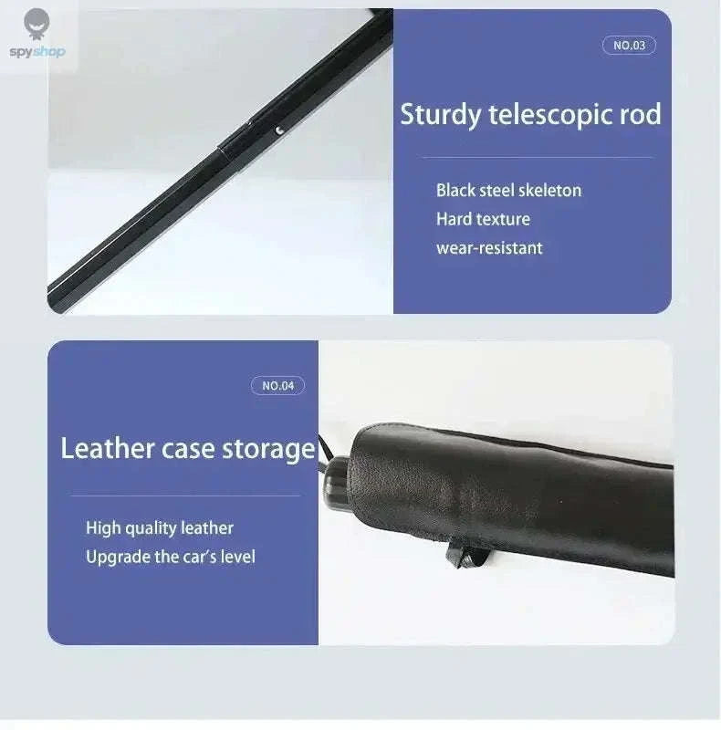 Car Sunshade Umbrella – Windshield Heat & UV Protection with Foldable Umbrella Design-1PCS 125 65