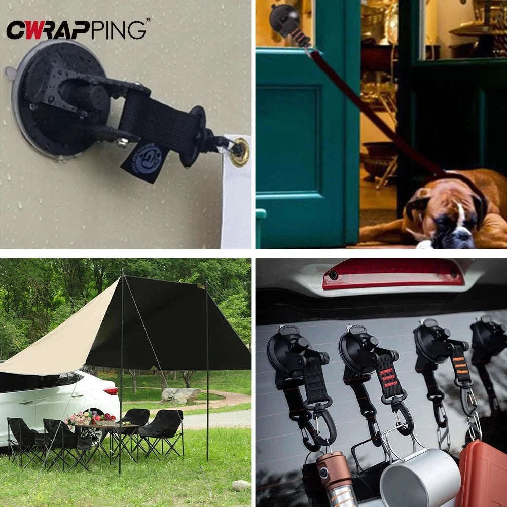Car Tent Suction Cup Buckle Side Awning Anchors-PC-6