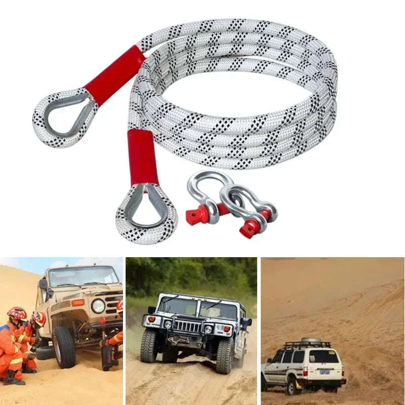 Car Towing Rope 20 Ton Rescue Rope-3M-3T