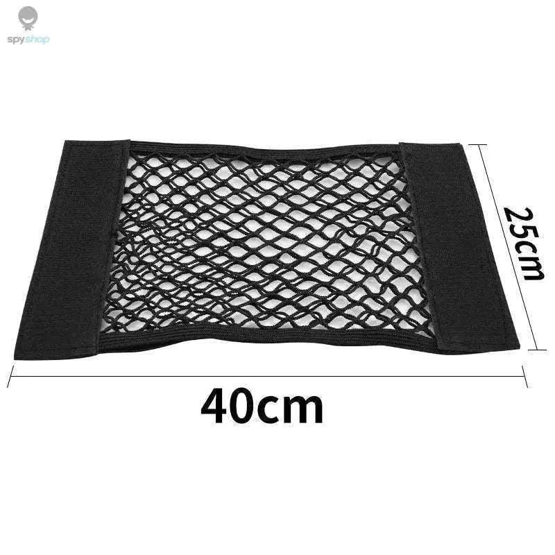 Car Trunk Mesh Organizer for Neat, Secure Cargo Storage-40x25