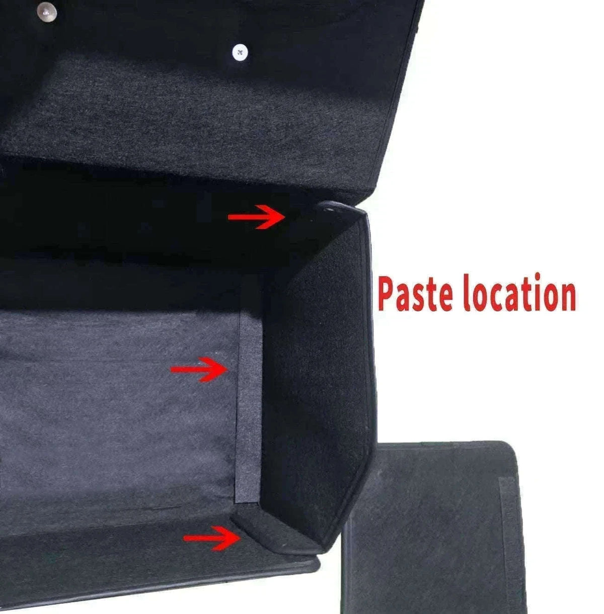Car Trunk Organizer Box Large Capacity Foldable PU Storage Bag-golf S