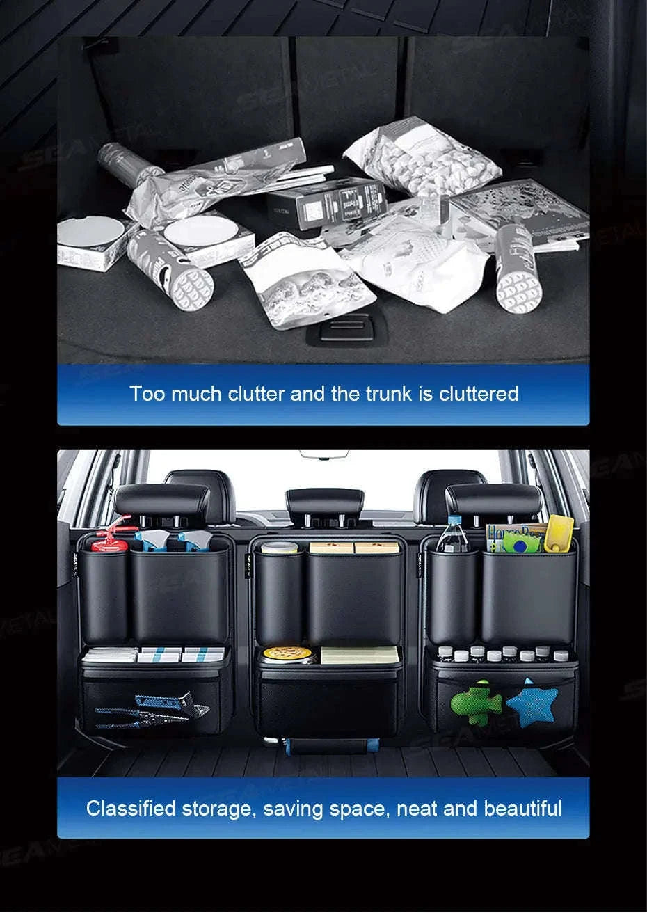 Car Trunk Organizer Hanging Seat Back Storage Bag-1 pc