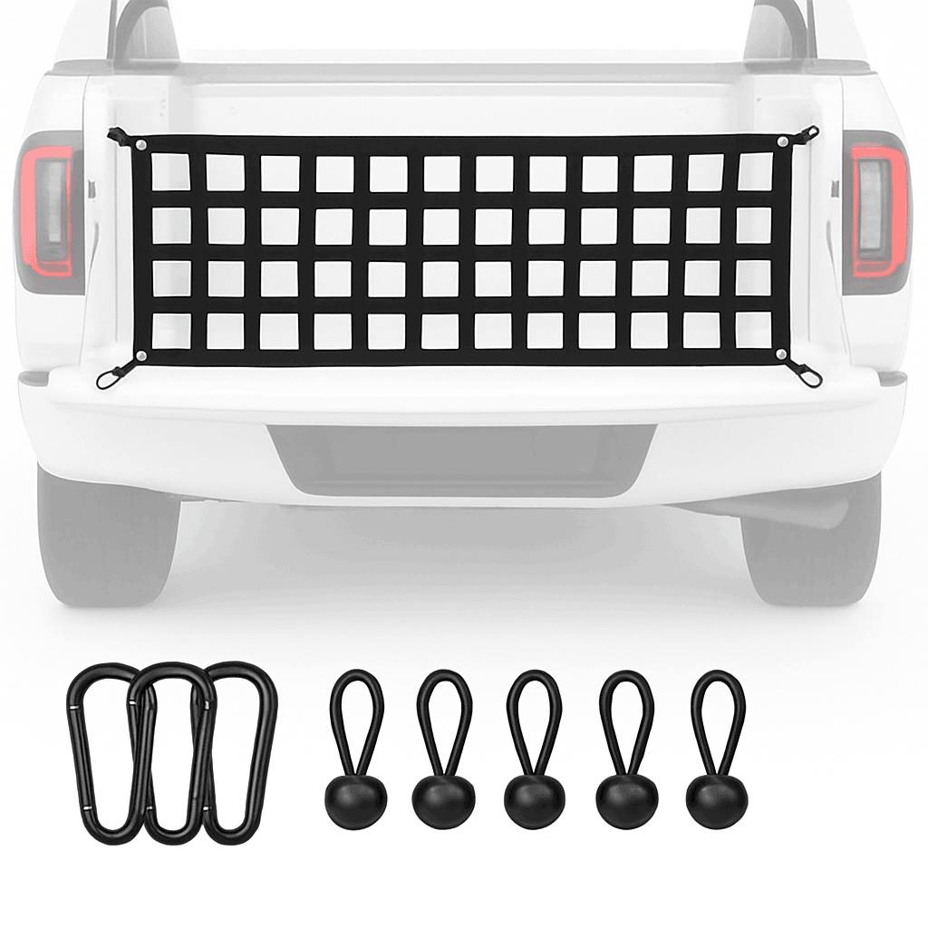 Car Trunk Organizer Net for Pickup Truck Bed Cargo Storage-1 PCS / China Mainland