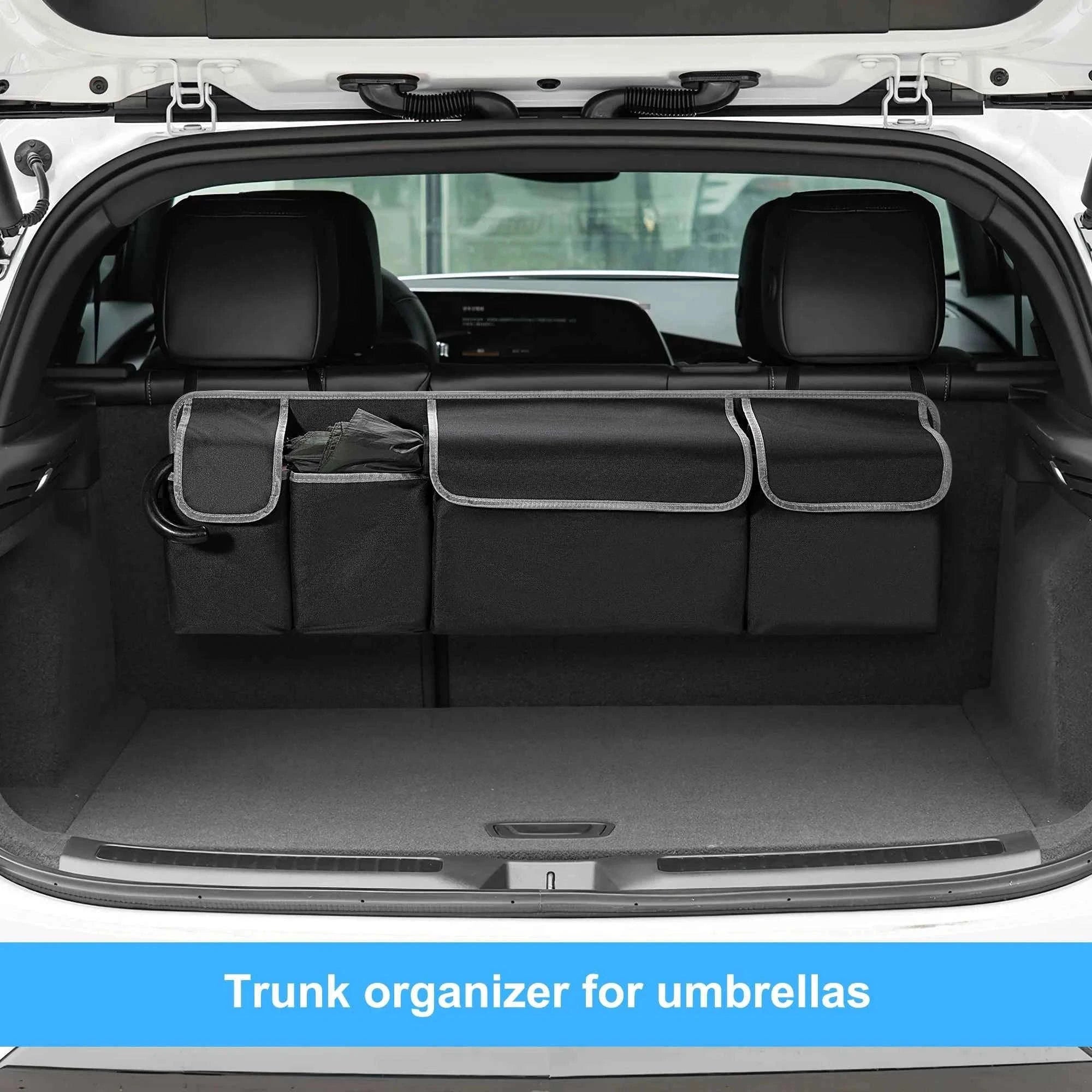 Car Trunk Organizer with 4 Pockets 39x14 Inch-1PCS