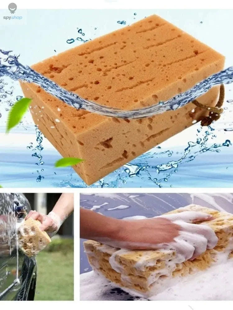 Car Wash Sponge Block – Large Honeycomb Design for Fast, Gentle Cleaning-17 11 9 CM