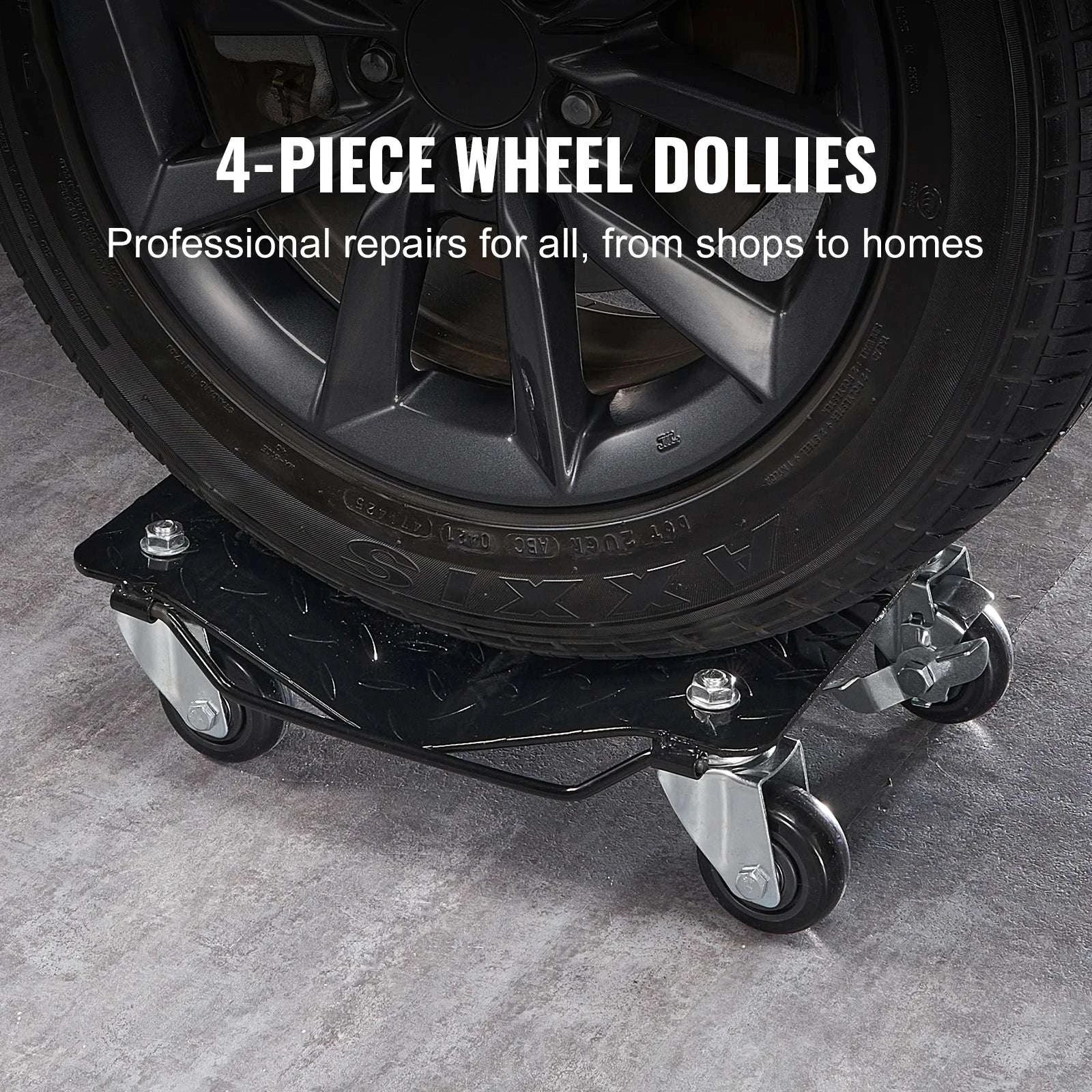 Car Wheel Dollies Set of 4 – 6000 lb Capacity Vehicle Movers-Poland