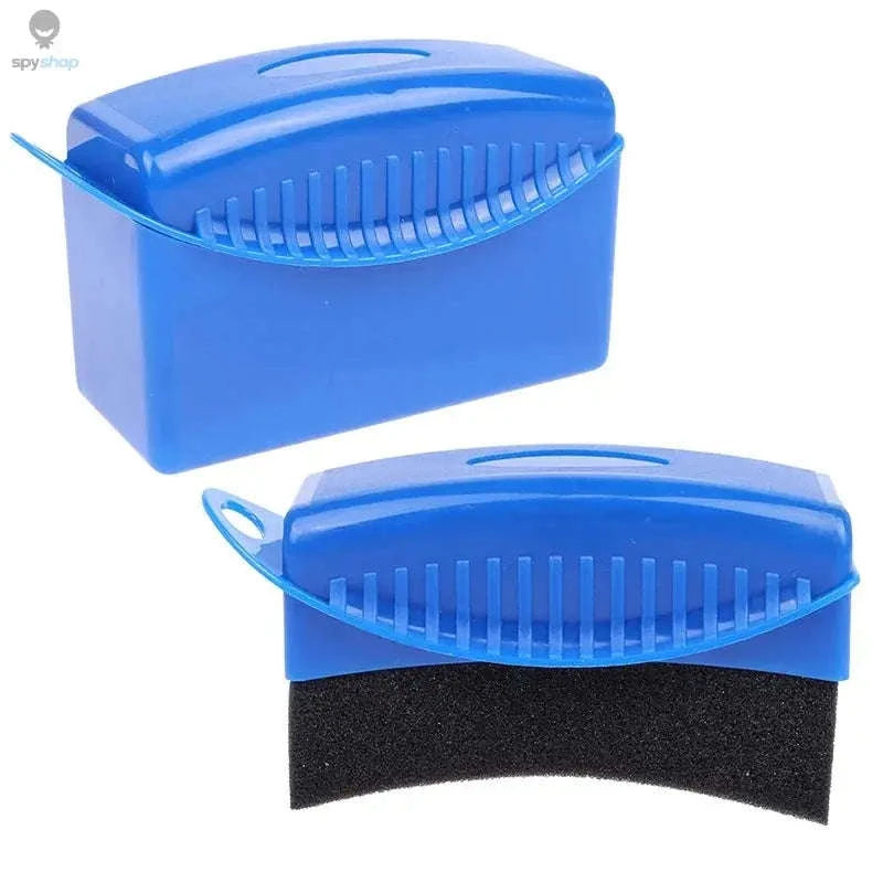 Car Wheel Polishing Sponge Brush-Yellow(without lid)