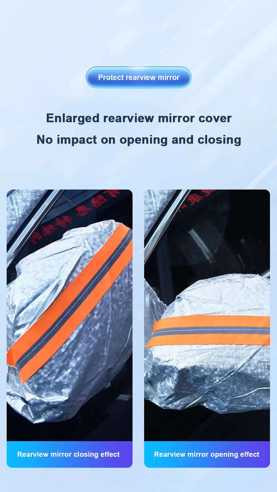Car Windshield Snow Cover Waterproof Sun Shade-Small