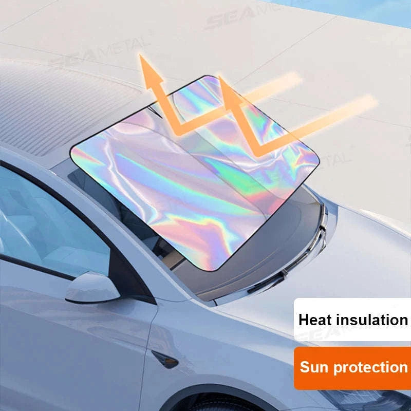 Car Windshield Sun Shade Front Window Sunshade-Size S