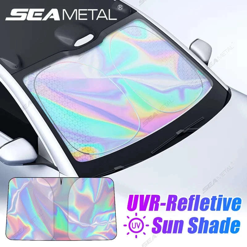 Car Windshield Sun Shade Front Window Sunshade-Size S