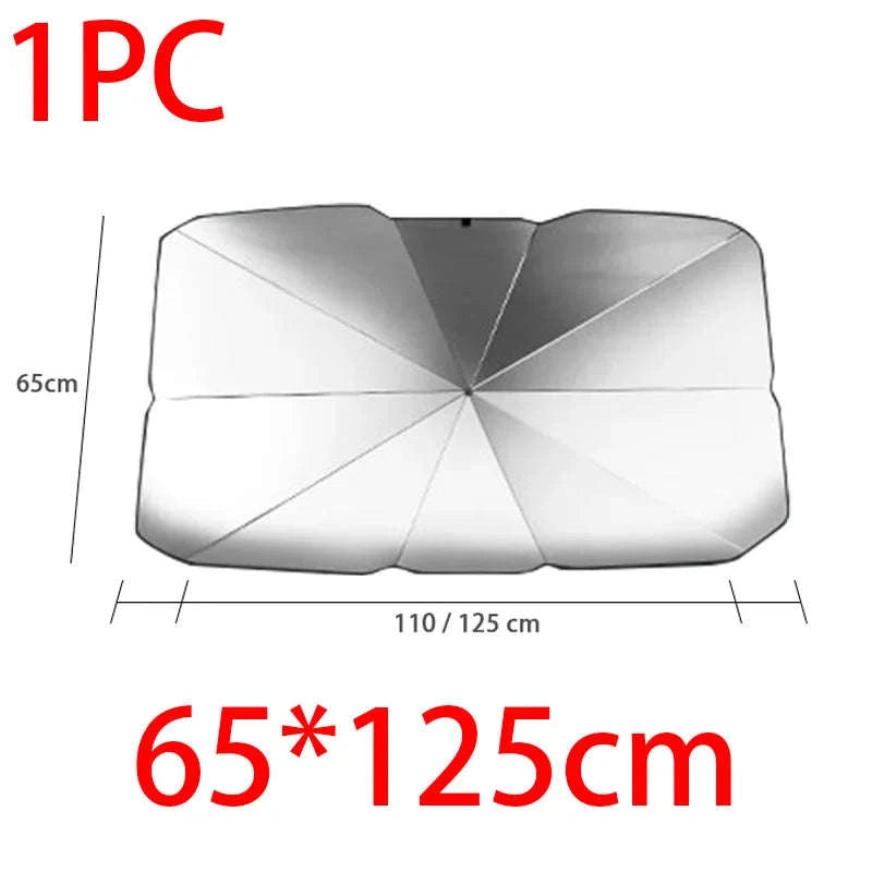 Car Windshield Sun Shade Umbrella-65X125cm