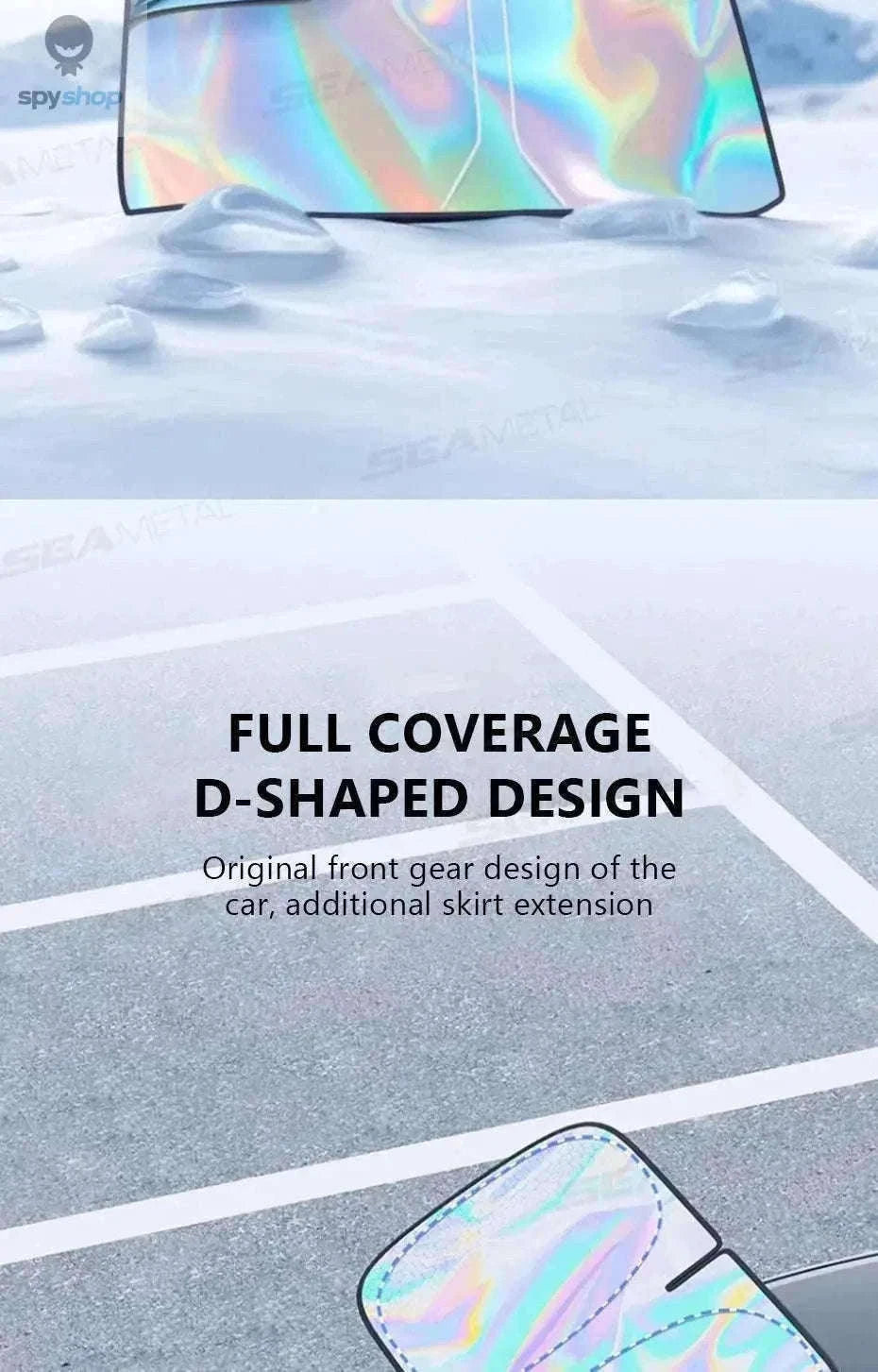 Car Windshield Sun Shade Umbrella for UV Protection and Heat Reduction-1 pc