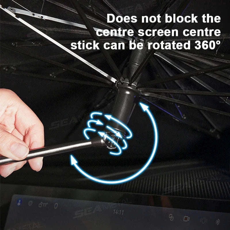 Car Windshield Sun Shade Umbrella-Small