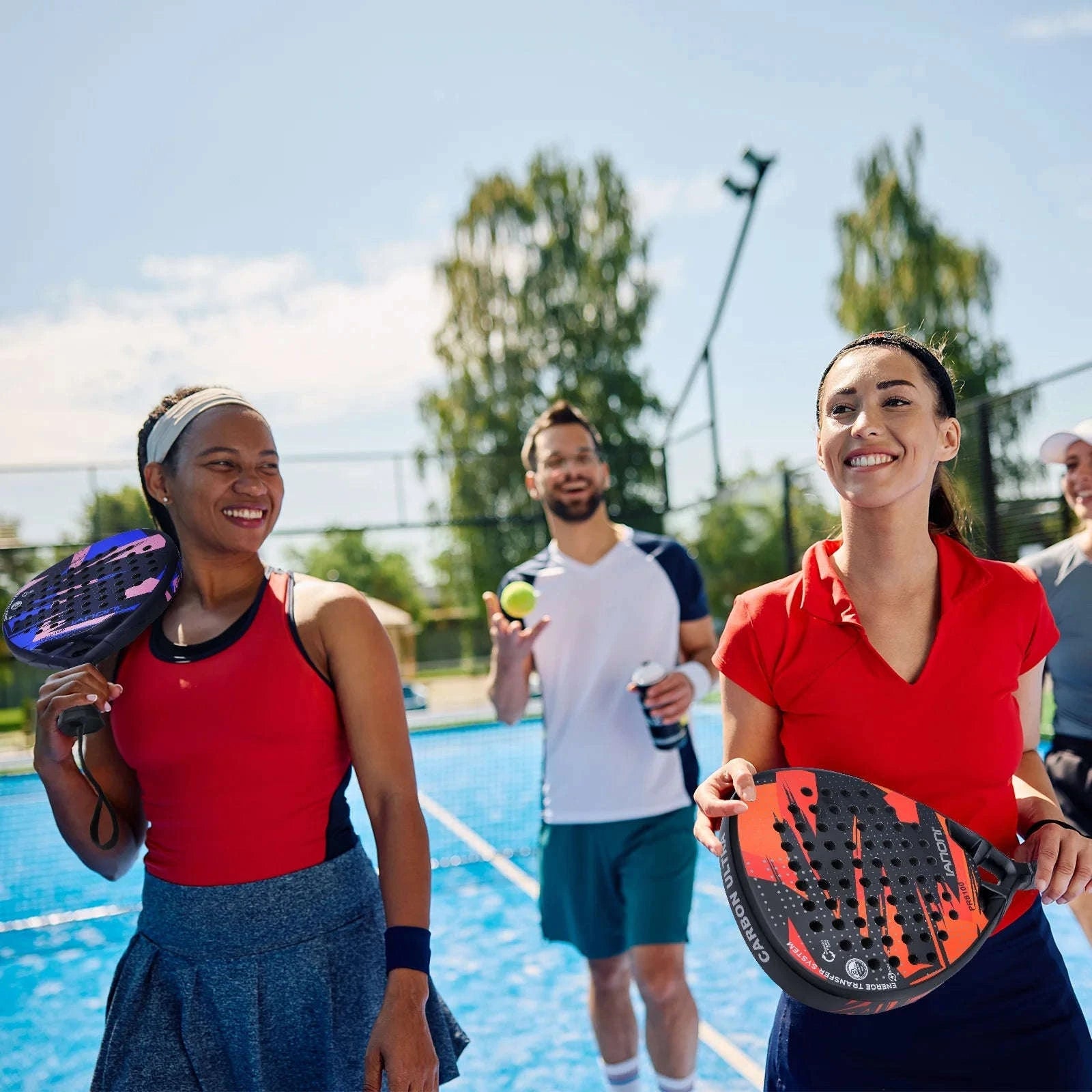 Carbon Fiber Padel Racket-PR8100 RED