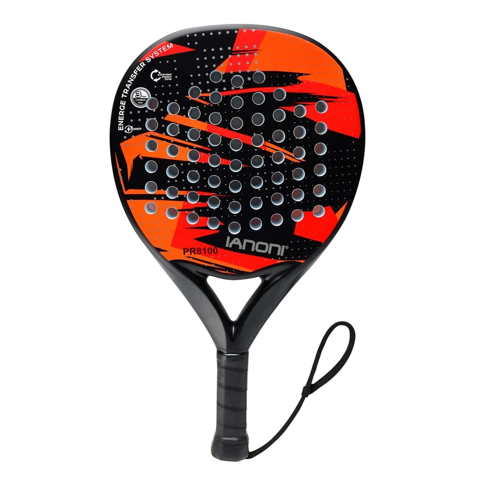 Carbon Fiber Padel Racket-PR8100 RED