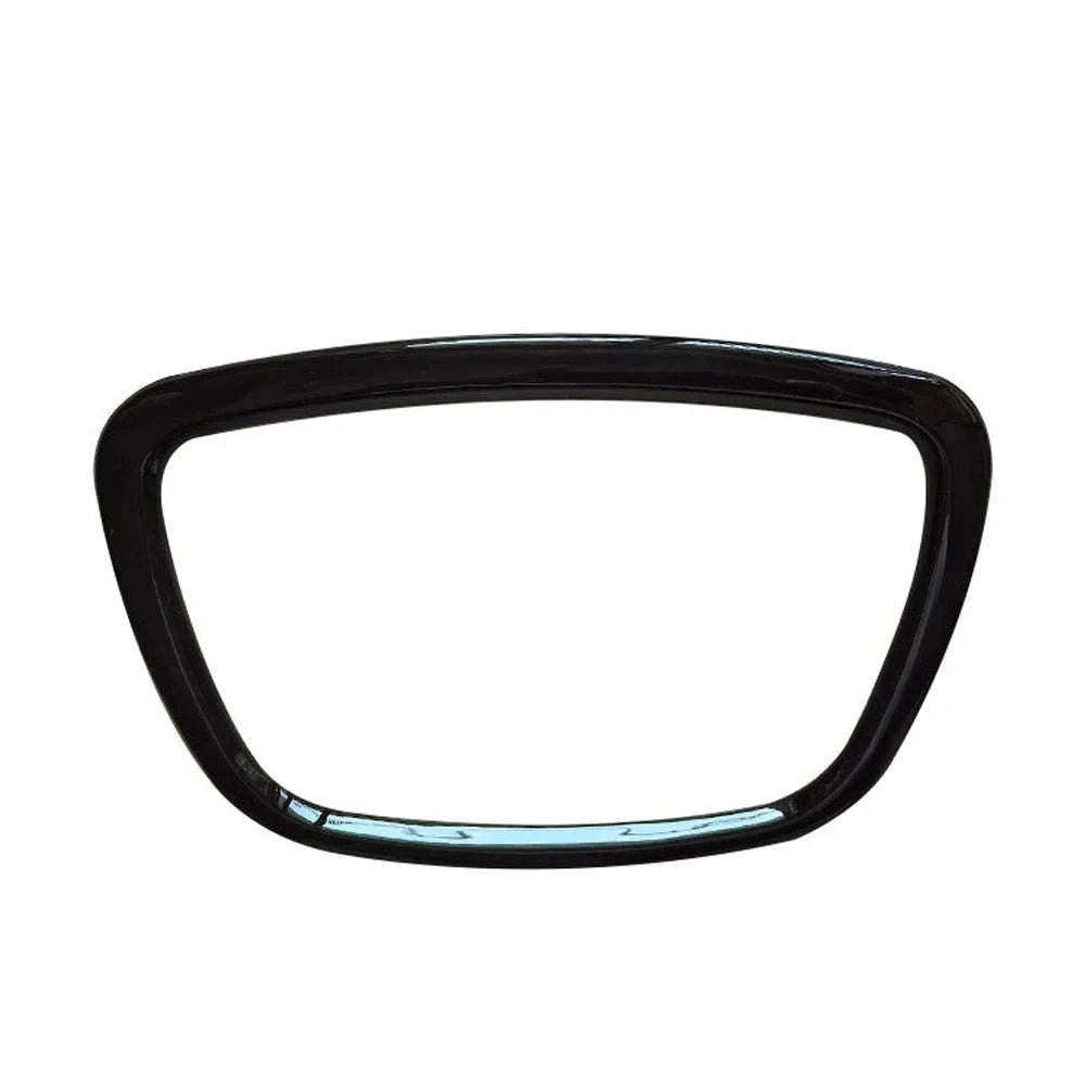Carbon Fiber Steering Wheel Trim Cover for Audi Models-Germany / Style 2 Black