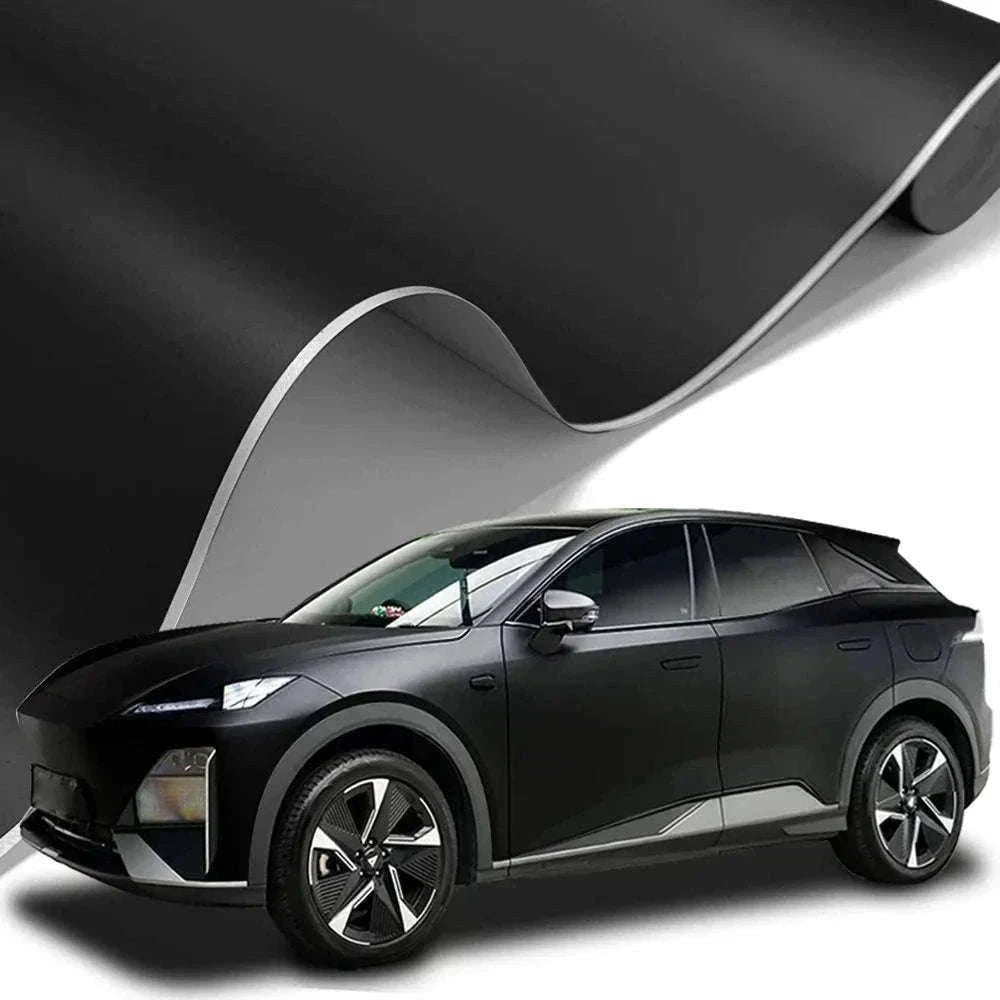 Carbon Fiber Vinyl Wrap Film 1.45m x 2m Glossy Black-2D / 145cmx200cm