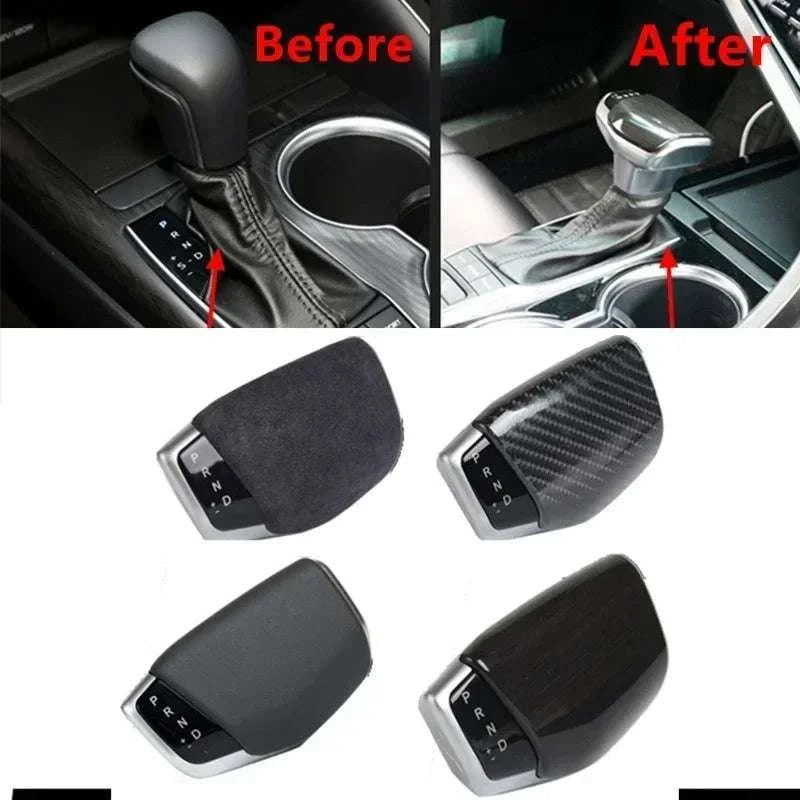Carbon Look Gear Shift Knob for Toyota Camry & Corolla Cross-D / China Mainland