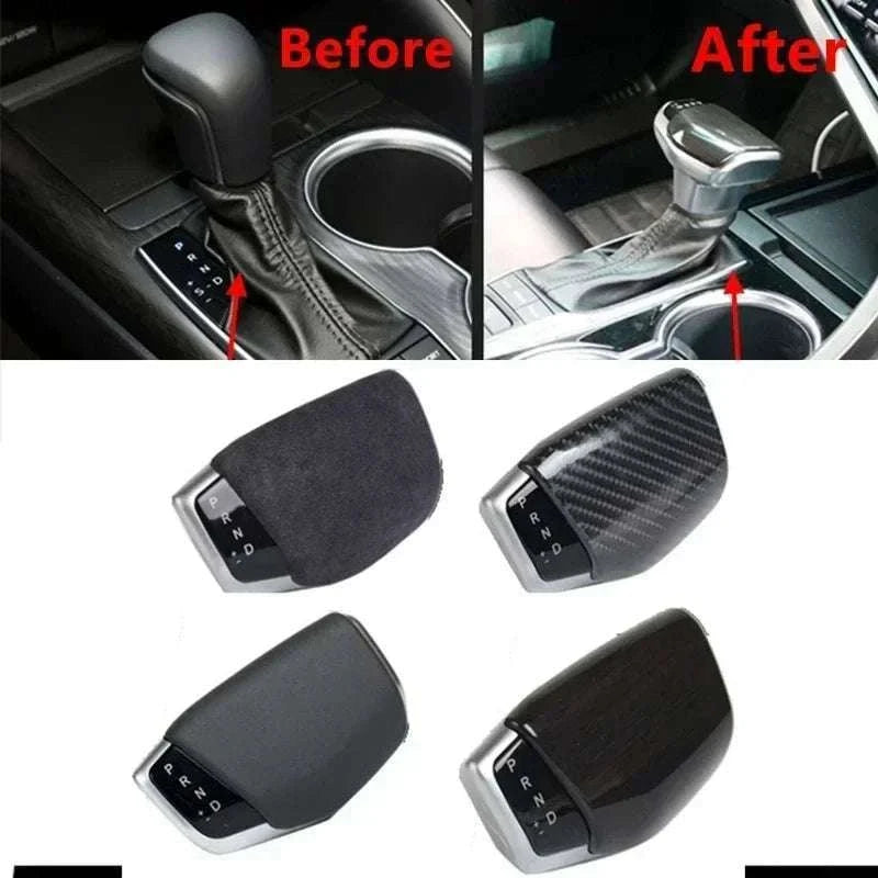 Carbon Look Gear Shift Knob for Toyota Camry & Corolla Cross-D / China Mainland