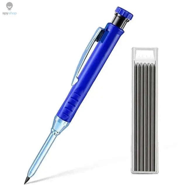Carpenter Mechanical Pencil Set with Sharpener-Blue set- A