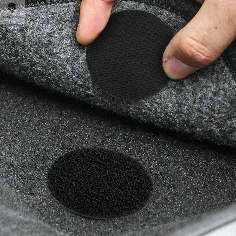 Carpet Fixing Stickers for Rugs and Car Mats-Round / 50pairs
