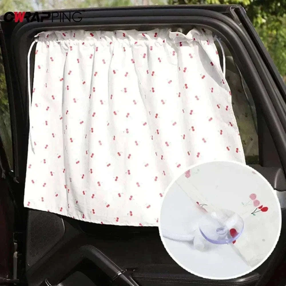 Cartoon Car Window Sunshade Cover for Cooler, Calmer Rides-05