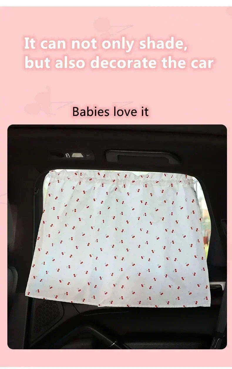 Cartoon Car Window Sunshade Cover for Cooler, Calmer Rides-05
