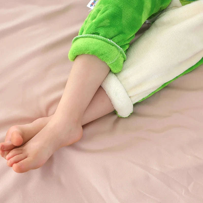 Cartoon Flannel Sleepsack Pajamas for Kids-A Cow / 6-7T