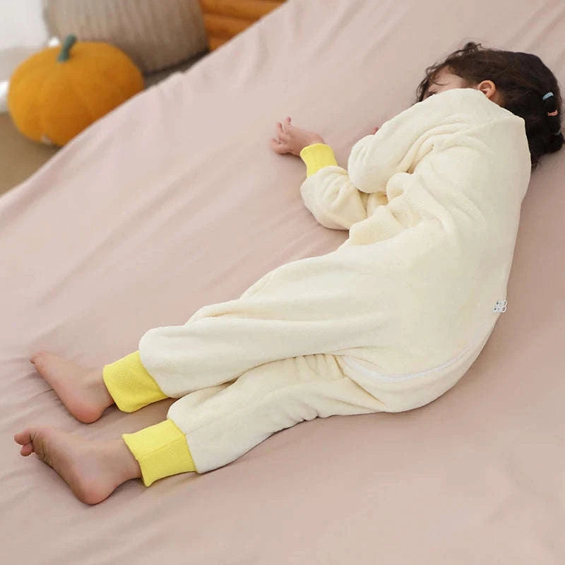Cartoon Flannel Sleepsack Pajamas for Kids-A Cow / 6-7T