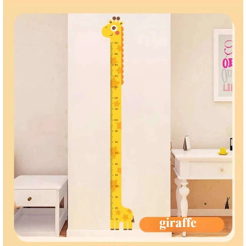 Cartoon Height Wall Sticker Ruler-Unicorn