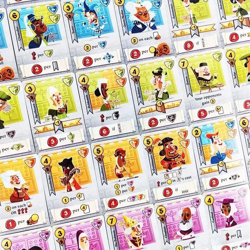 Castle Combo Board Game — 2–5 Player Strategy Party Game-Castle Combo