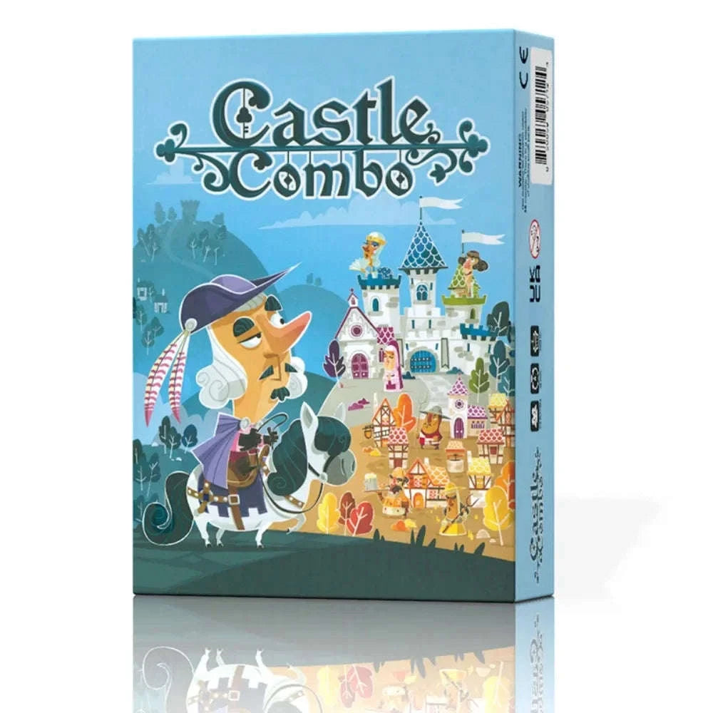 Castle Combo Board Game — 2–5 Player Strategy Party Game-Castle Combo