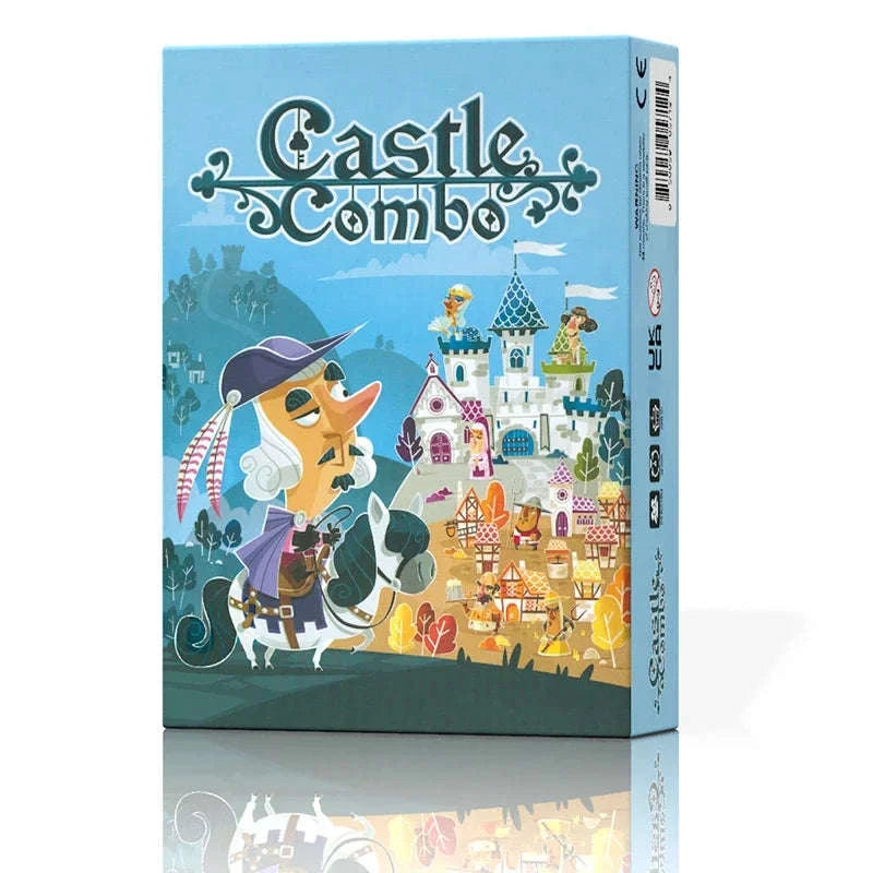 Castle Combo Board Game — 2–5 Player Strategy Party Game-Castle Combo