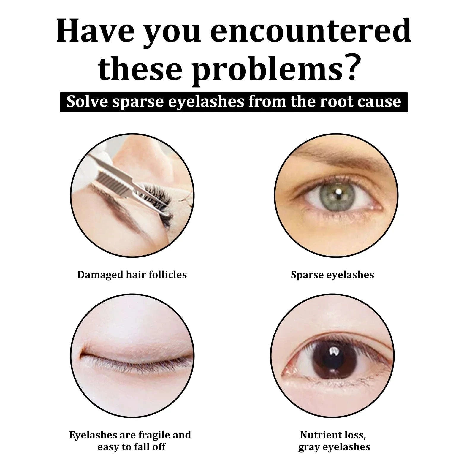 Castor Oil Eyebrow Serum for Thicker, Fuller Brows-1pcs