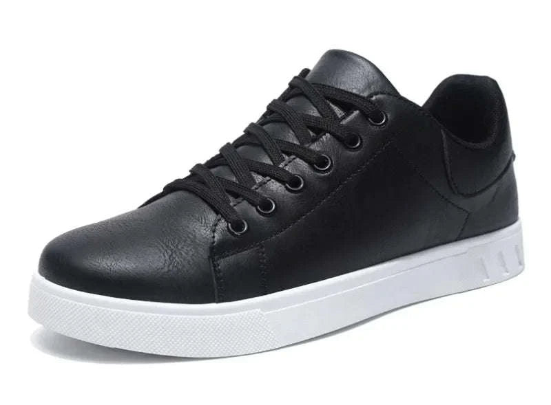 Casual Men Artificial Leather Loafers-Black / 43