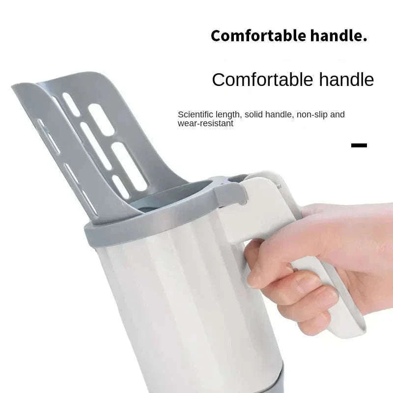 Cat Litter Scoop with Refill Bag Holder for Cleaner Cleaning-Set A / 26x9cm