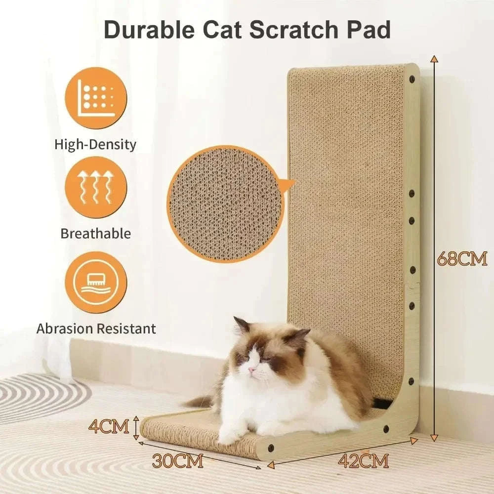 Cat Scratching Post Vertical Wear‑Resistant Protector-Large