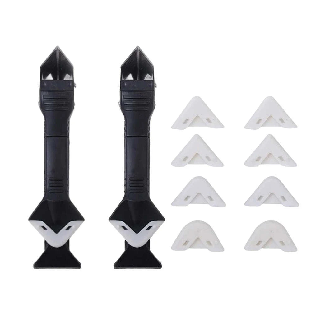 Caulk Remover Tool Kit 5‑in‑1 for Smooth, Clean Sealing-Other