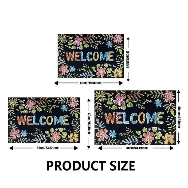 Cave Scenery Pattern Doormat for Entryways and Living Spaces-10 / 30X50CM