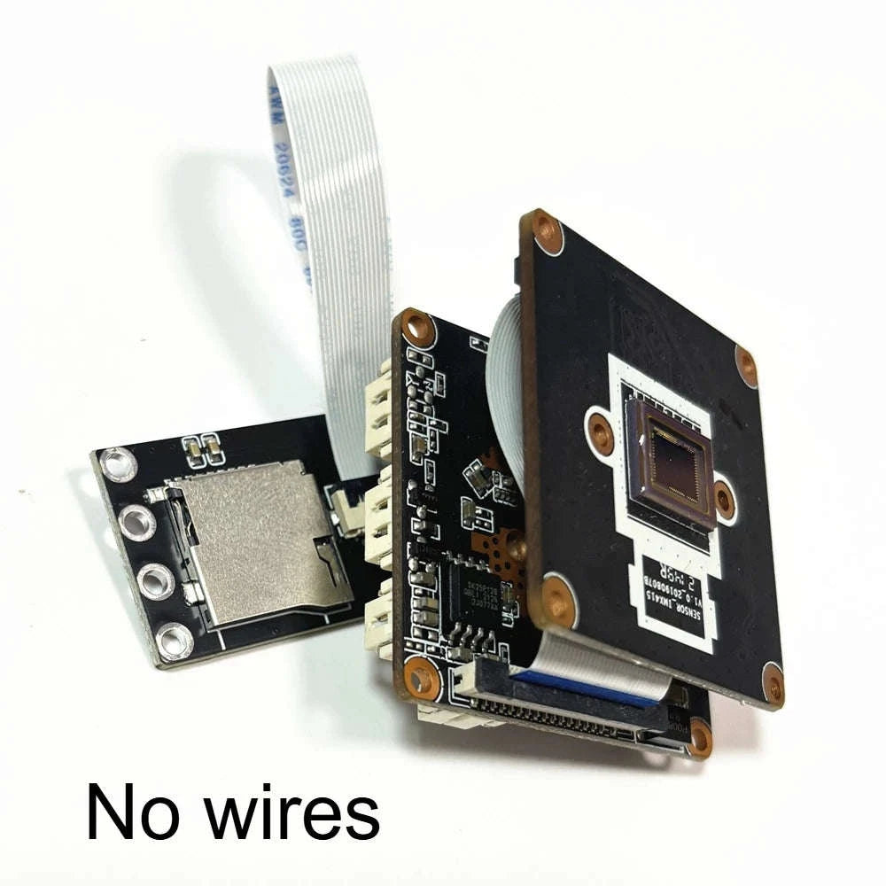 CCTV Starlight 4K IP Digital Camera Board Module-8MP 48V POE Cable / 2.8mm