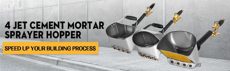 Cement Mortar Sprayer Hopper Gun for Walls and Ceilings-Poland