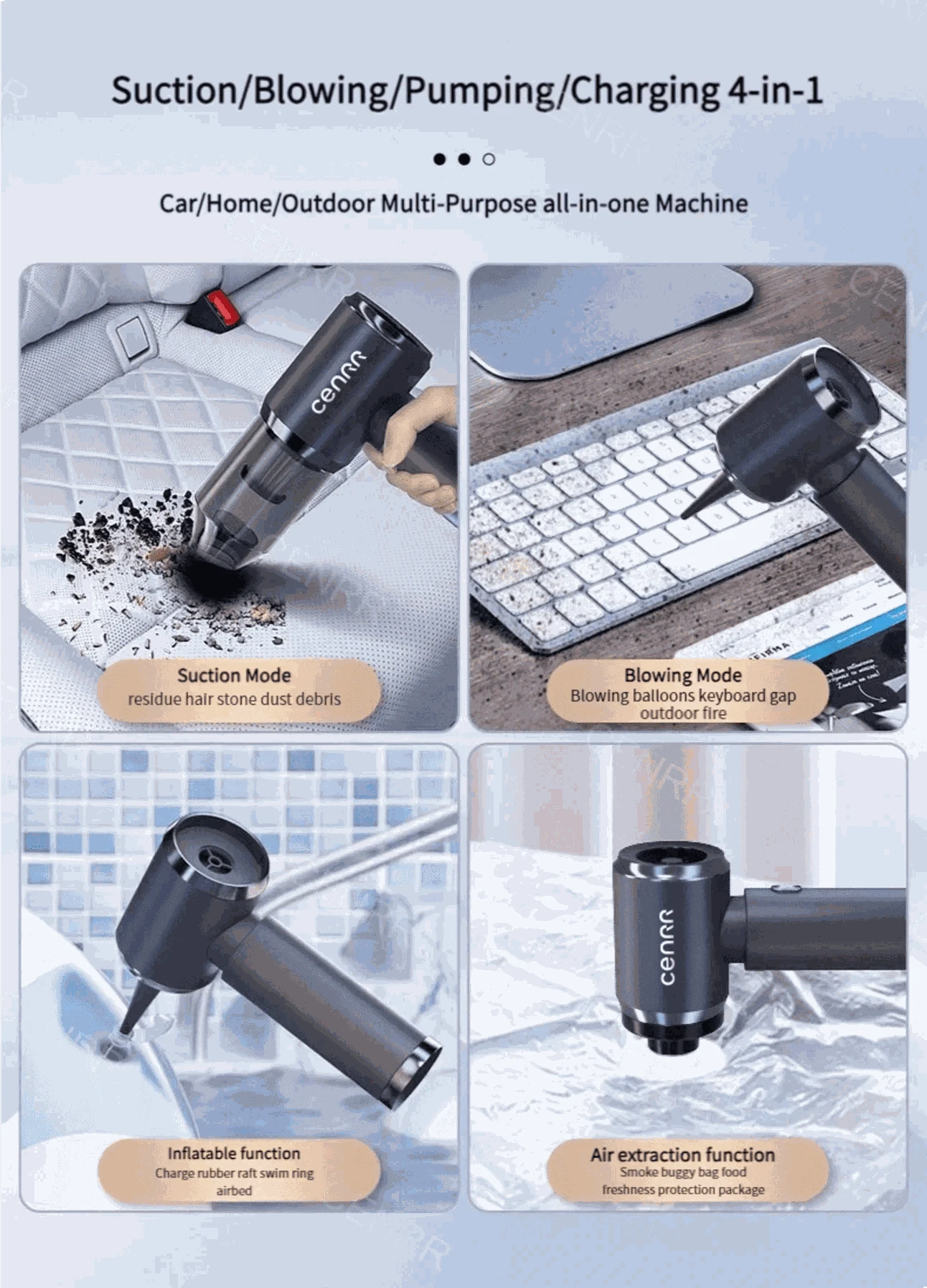 CENRR Wireless Car Vacuum Cleaner-Basic