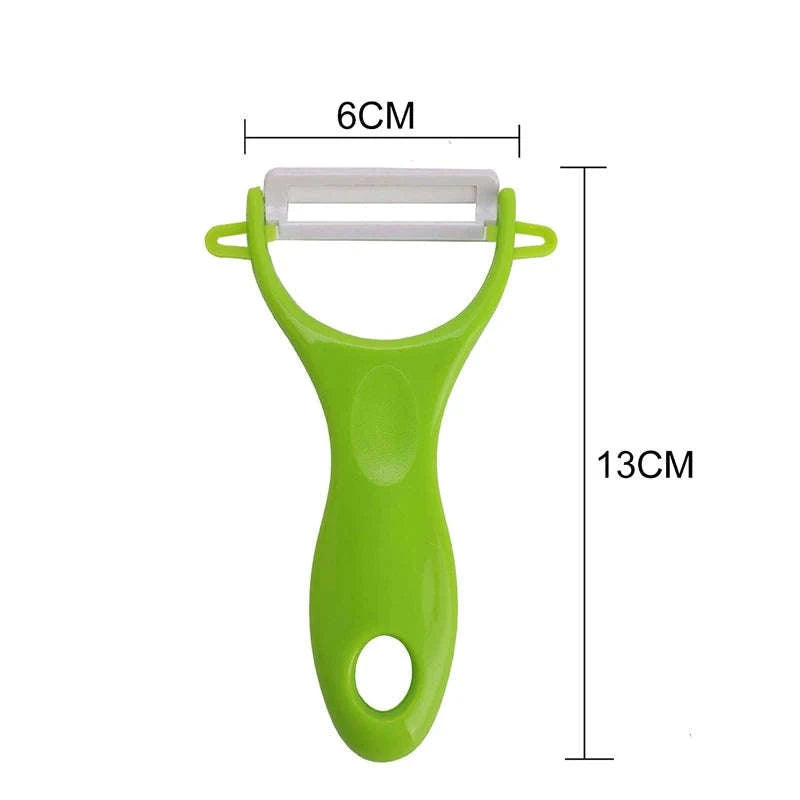 Ceramic Peeler with Precision Ceramic Blade-Blue