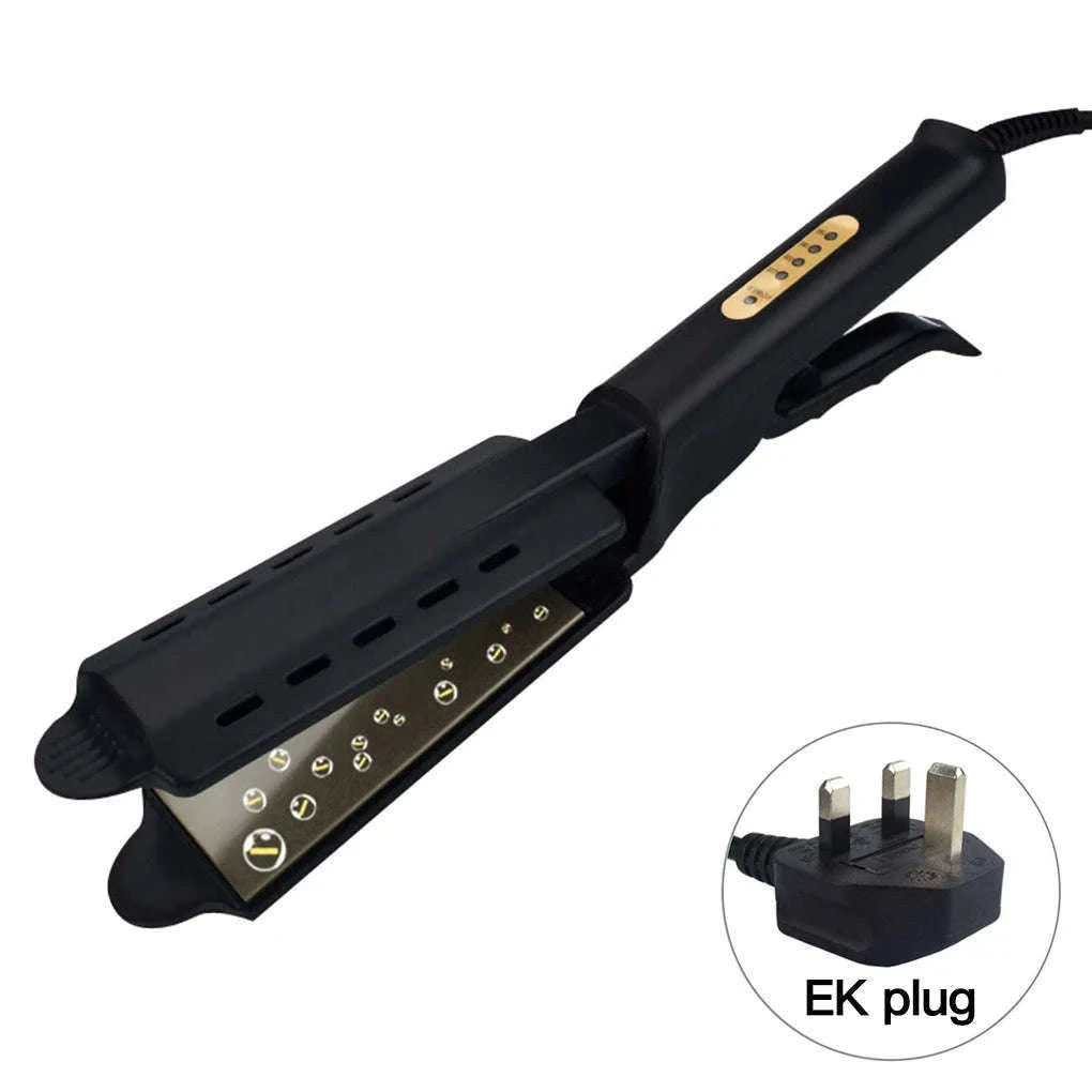 Ceramic Tourmaline Ionic Hair Straightener with Adjustable Heat-NO BOX / AU / China Mainland
