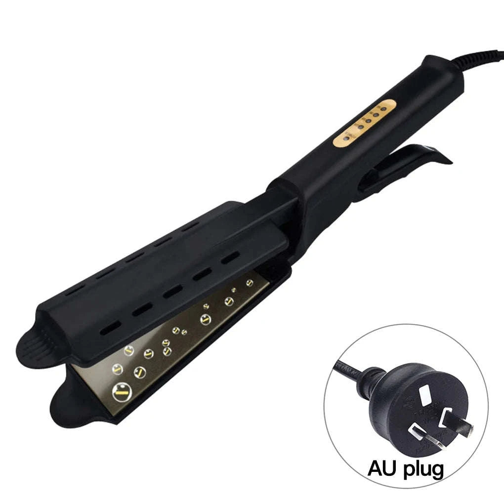 Ceramic Tourmaline Ionic Hair Straightener with Adjustable Heat-NO BOX / AU / China Mainland