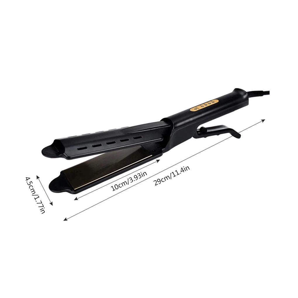 Ceramic Tourmaline Ionic Hair Straightener with Adjustable Heat-NO BOX / AU / China Mainland