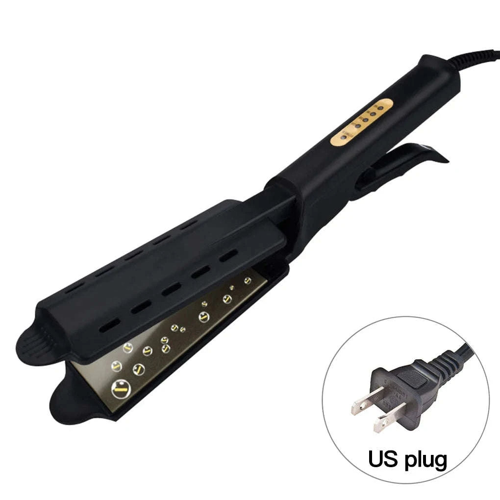 Ceramic Tourmaline Ionic Hair Straightener with Adjustable Heat-NO BOX / AU / China Mainland