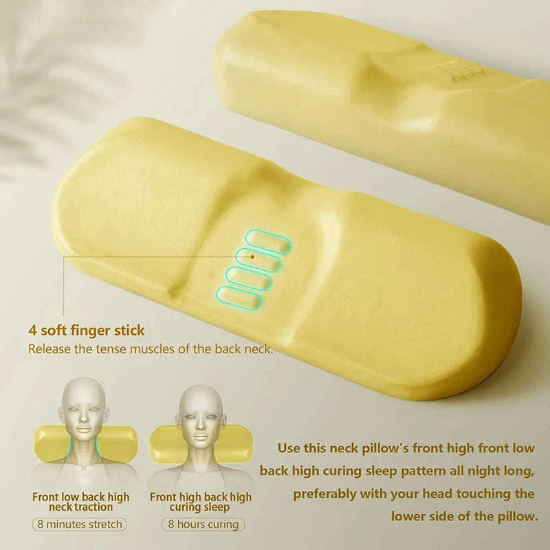 Cervical Memory Foam Contour Pillow for Side Sleepers-Australia / Pink