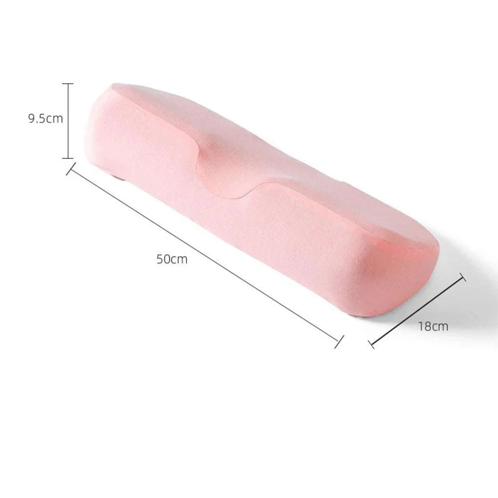 Cervical Pillow Memory Foam Contour Support-Pink