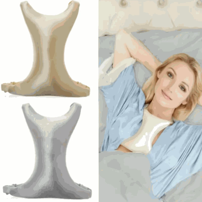 Chest Wrinkle Prevention Pillow for Side Sleeping Support-jin1 / China Mainland